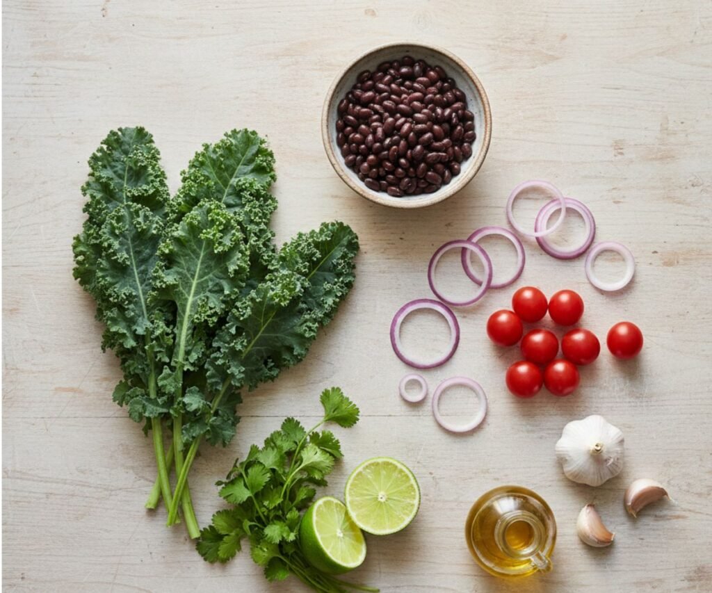 Kale Black Bean Salad Recipe