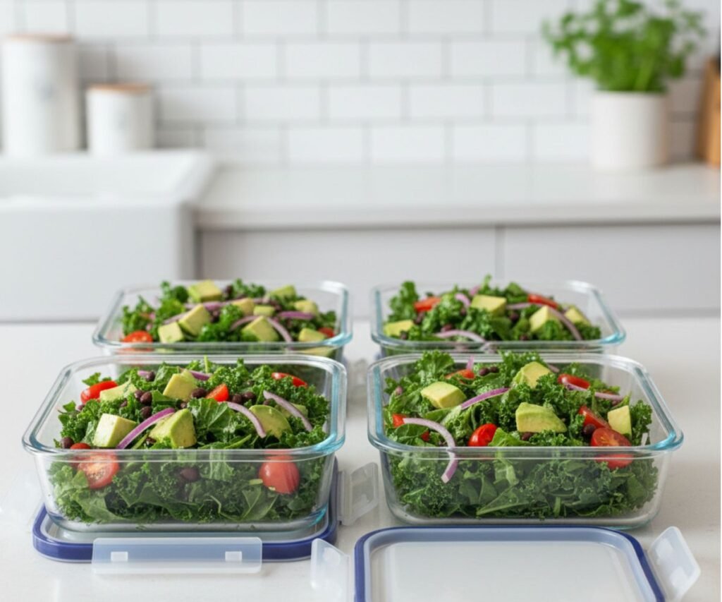 Kale Black Bean Salad Recipe